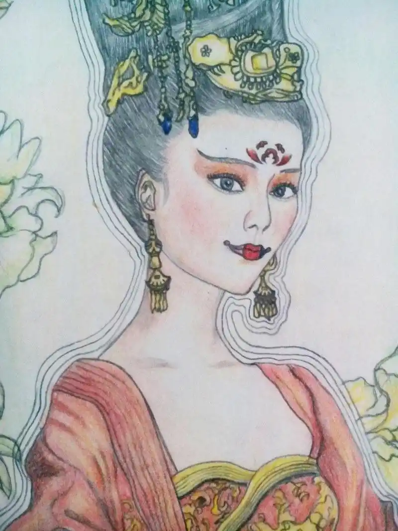 武则天的复原图出来了,完全不像范冰冰,却跟她十分的相像