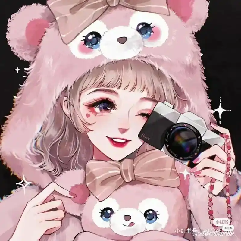 超好看闺蜜头像 - 抖音