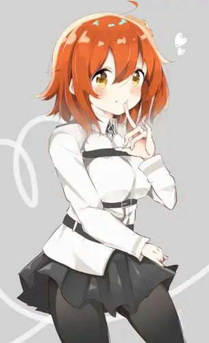 fgo.咕哒子.藤丸立香. p站画师:ハルサメ. #图源p站 侵删