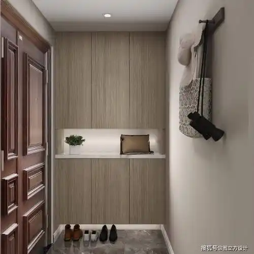 进门鞋柜装修效果图设计:美观与实用的完美结合_风格_家居_空间