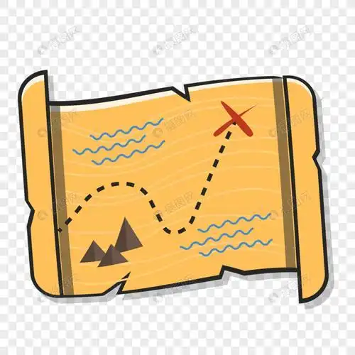 儿童藏宝图简笔画 儿童藏宝图简笔画教程