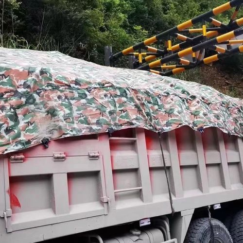 货车防尘篷布遮阳防晒隔热拉煤拉沙专用盖布卡车渣土车防尘布苫布