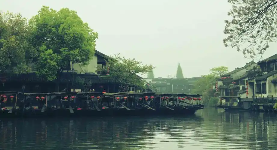 烟雨西塘梦里水乡