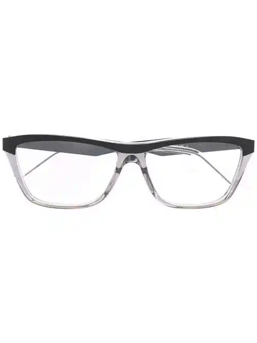 image 1 of bottega veneta eyewear 透明镜框眼镜