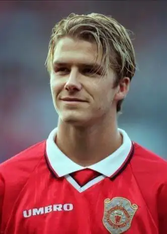 贝克汉姆童年照曝光:小小少年,英俊的脸庞