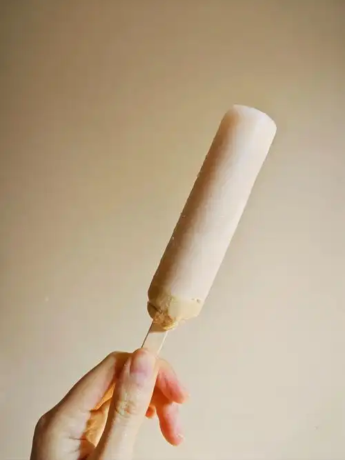 白桃乌龙味的雪糕口感好绝