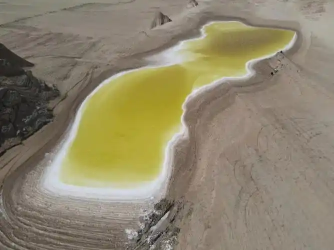 俄博梁硫磺湖今日份前线小分队传来的美图