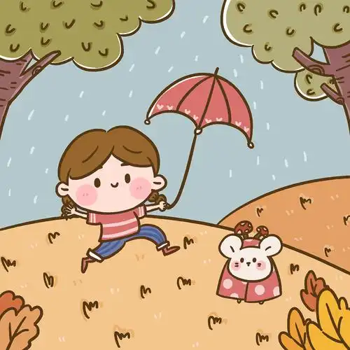 小女孩和小老鼠的美好生活