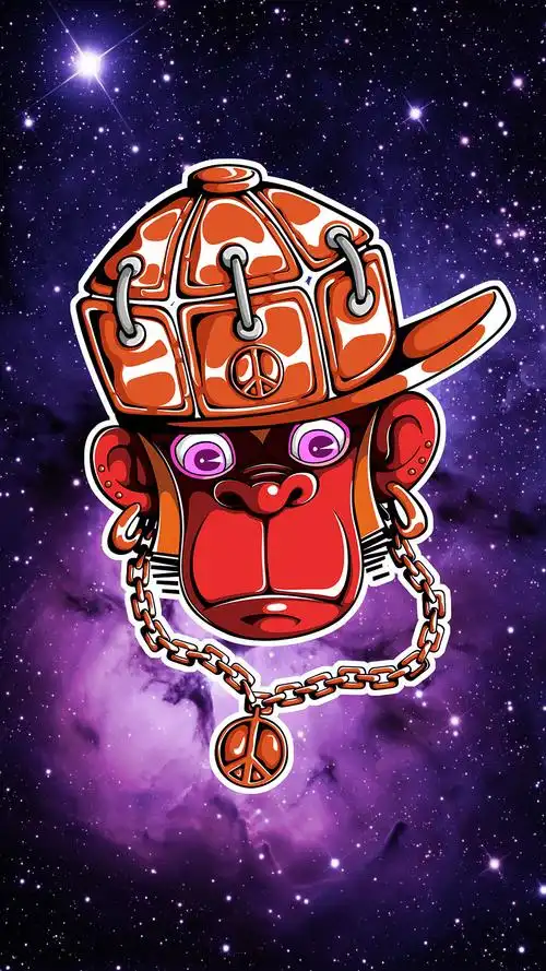 吉子的t恤图案设计~ 嘻哈猩猩