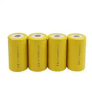 深循环可充电c尺寸5000mah 1.2v ni-mh电池