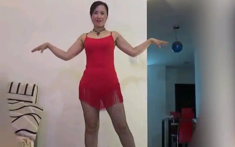 梦露广场舞桑巴舞天使之吻