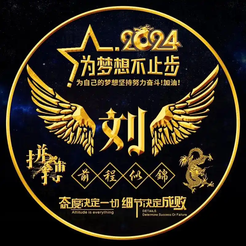 专属姓氏头像 刘氏家族路过带走#个性头像设计 #鸿运当头  - 抖音