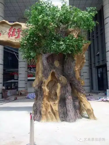 【艺高景观】水泥仿真树的制作要点
