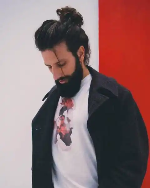 男性丸子头真的是潮到爆