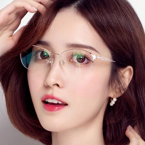 眼镜女款大脸