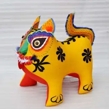 布老虎民间手工艺布老虎黎侯虎中国风手工居家摆件宝宝礼品362032cm