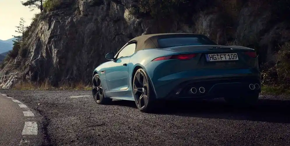 最后的谢幕演出,2024款捷豹f-type 75周年纪念版实拍图发布_搜狐汽车