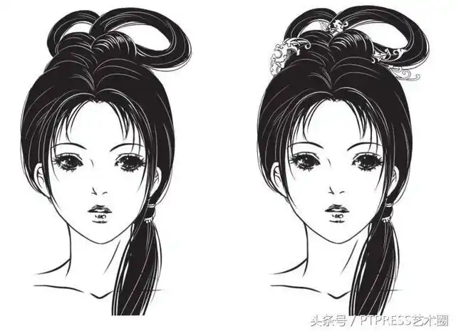 古装发型图解大全(古装女子发型绘制技巧汇总) - 古代女子头饰大全