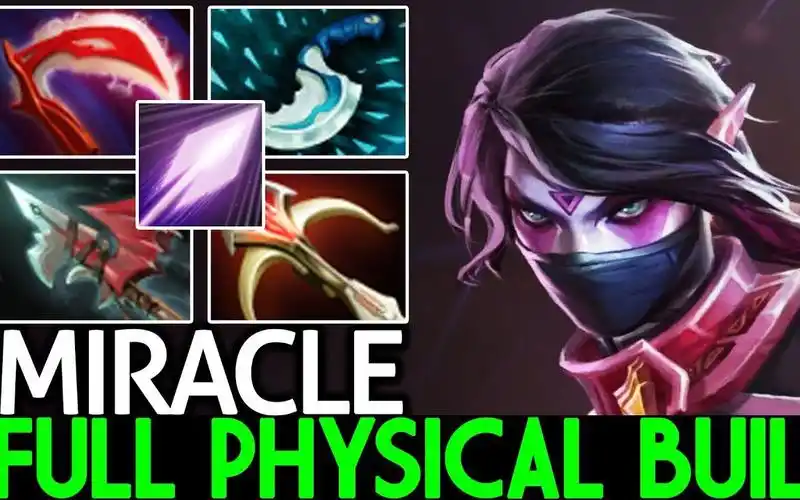 【dota2】miracle- 秒人只是一刀的事情罢了 暗灭大炮的圣堂刺客 by