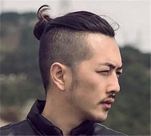 马尾发型男四款马尾让你更有气质