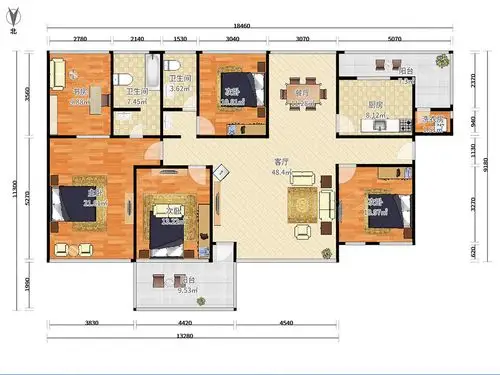 信义嘉御山户型图