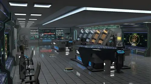 科幻实验室,未来科研室