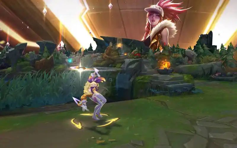 英雄联盟至臻kda阿卡丽2022典藏版特效3d展示