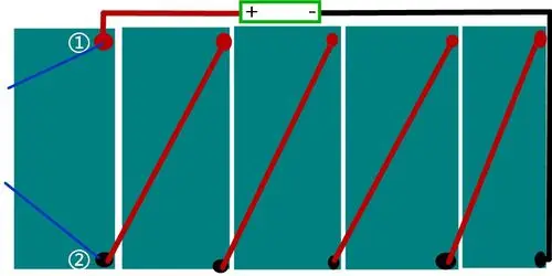 我的电动车电池是5个12v的电池串联为60v的,现在要装一个电动部件.
