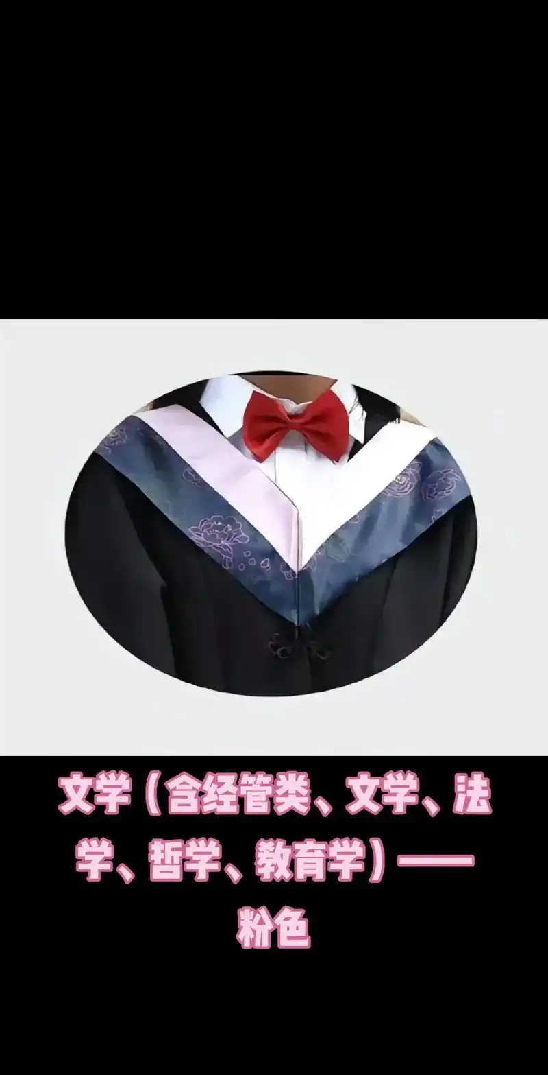 学士服衣领颜色.文学(含经管类,文学,法学,哲学,教育学)— - 抖音
