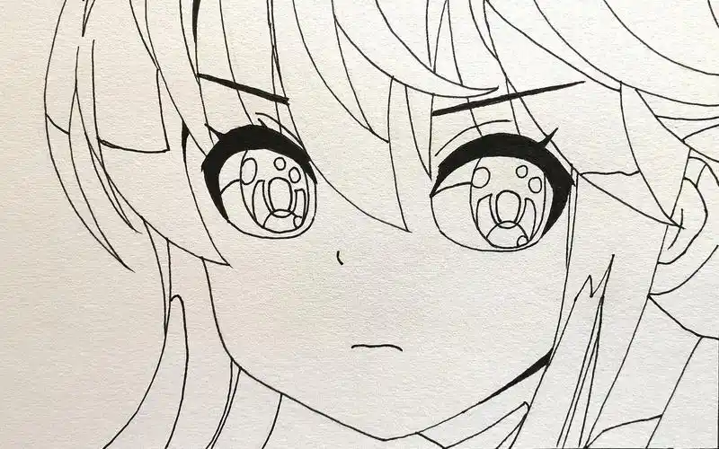 手绘教程,这样画小萝莉也太简单了吧,适合新手哦,一起来画画吧_哔哩