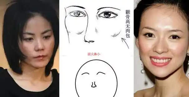 女人颧骨高面相与命运_颧骨低陷面相图片_颧骨面相学图片