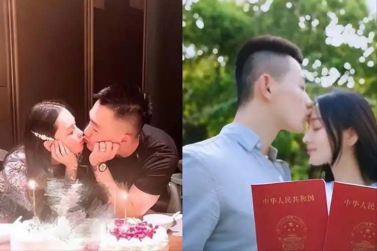 张馨予夫妇恩爱游玩丽江,何捷蹲地为老婆拍照,女儿留家上幼儿园_照片