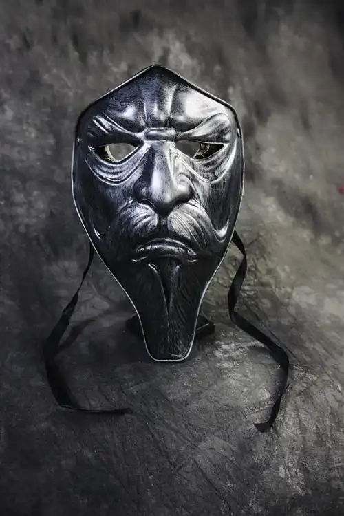 蒙面唱将抖音网红全脸面具面具万圣节歌剧魅影意大利钟馗球鞋公园