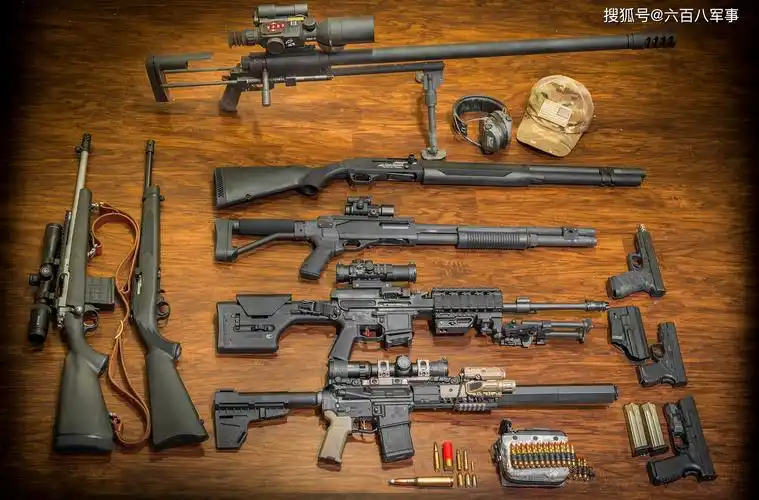轻武器欣赏,又是一组枪械杂图,帅气量还足
