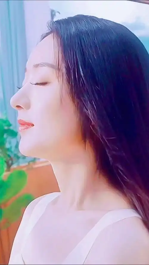 赵丽颖姐姐的侧脸太精致啦