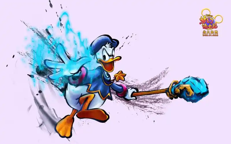 梦幻迪士尼唐老鸭壁纸