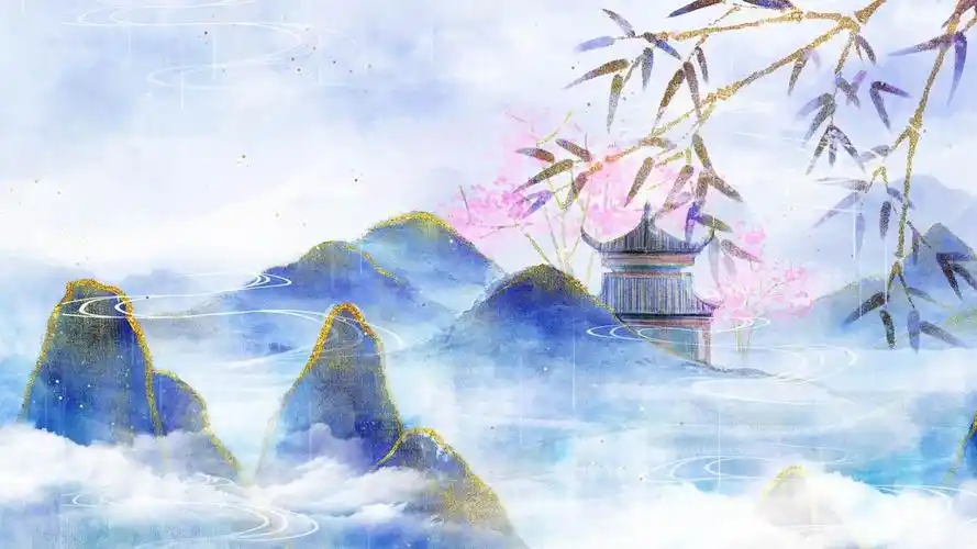 山水风景图视频