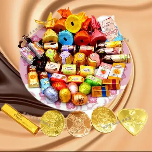 新货雀巢奇欧比混合多口味巧克力500克婚庆喜糖果零食