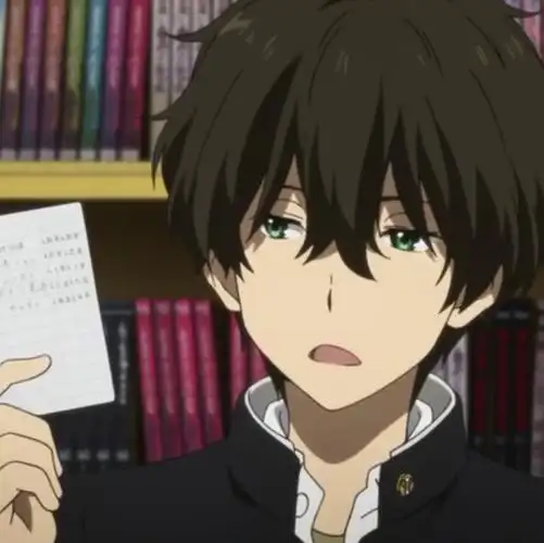 折木奉太郎 动漫男头(冰菓)第二集自截头像