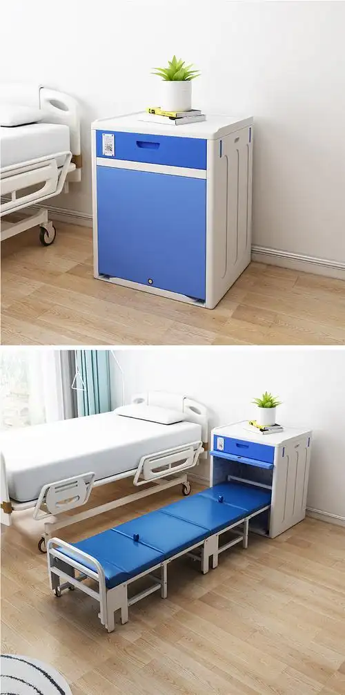 三极户外tripolartp1042医院共享陪护办公室午休折叠床含柜体全套带扫