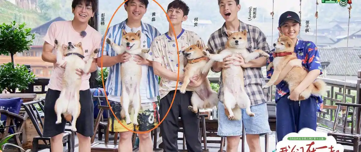 在节目组公开的预告照中,我们依旧能够看见黄磊和何炅的经典搭档,不过