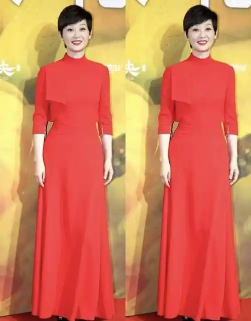 原创徐帆的保养真到位50来岁了还穿运动服看着还真挺有活力