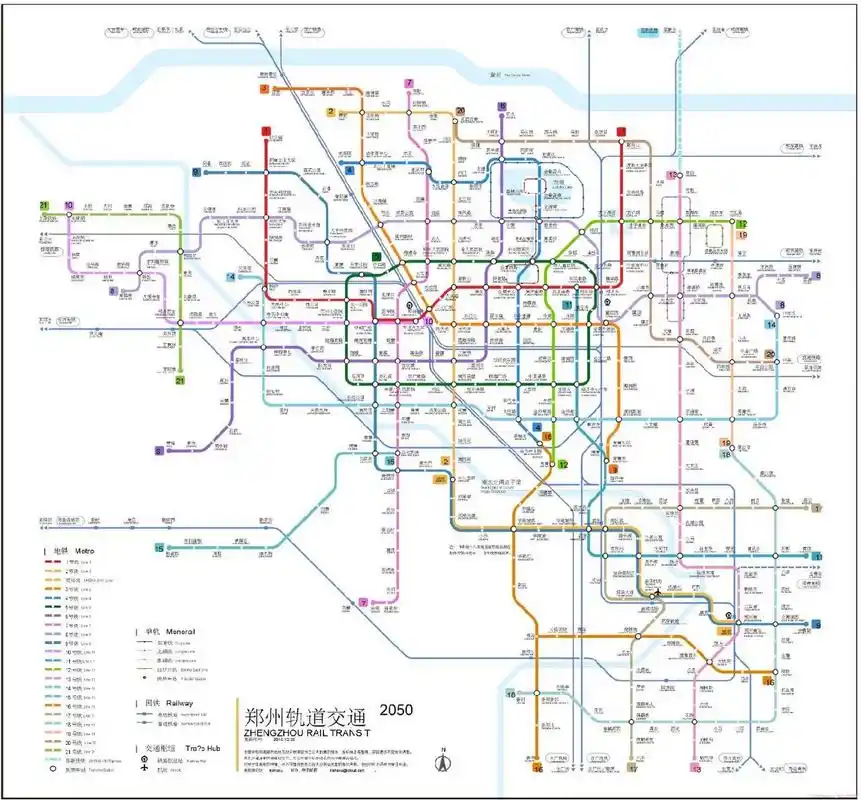 郑州地铁规划图 买房或者坐地铁可以收藏   很多人问郑州房子还能不能