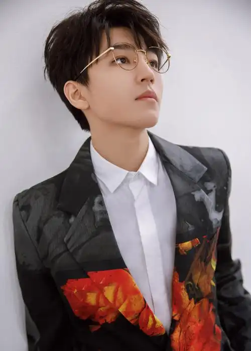 王俊凯金丝眼镜