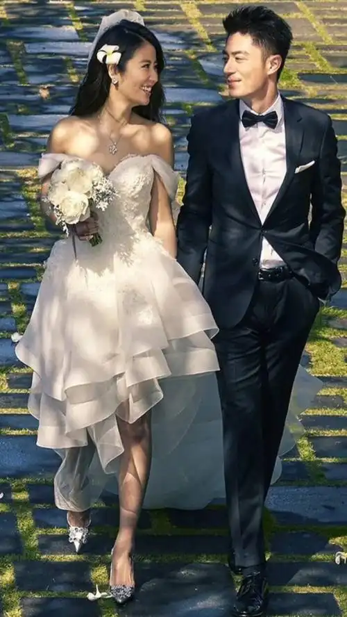 林心如#霍建华#婚礼现场#明星婚礼