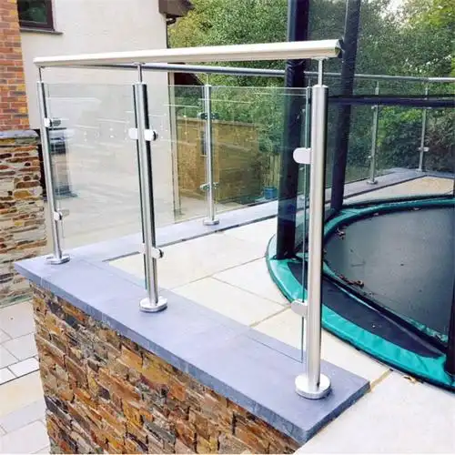 室内外不锈钢栏杆 佛山厂家不锈钢玻璃楼梯阳台护栏