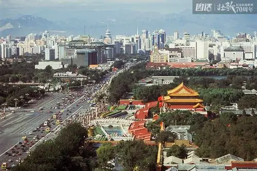 2002年的北京天安门和西长安街