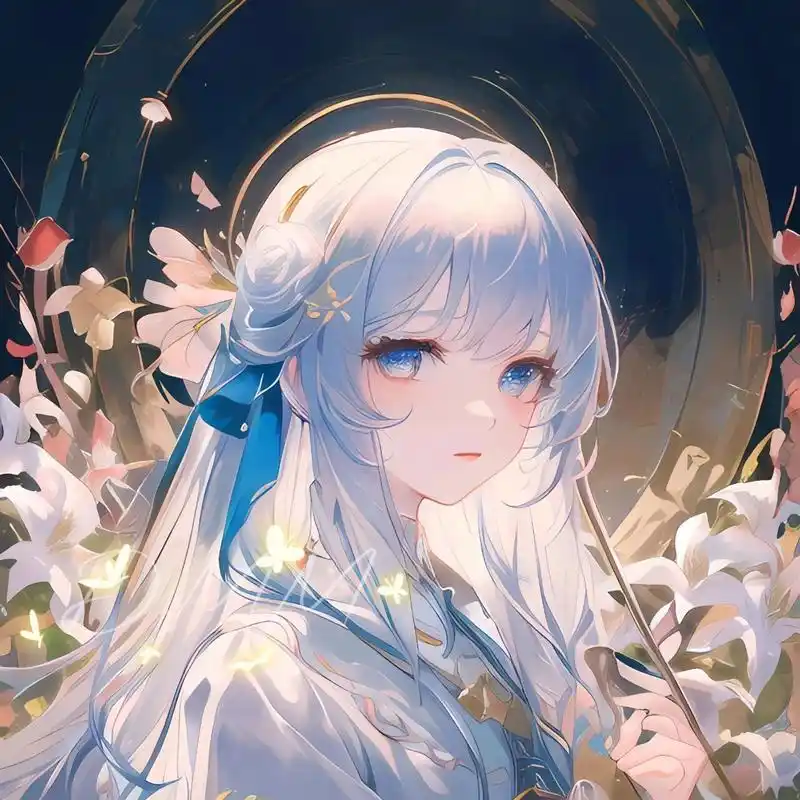 动漫闺蜜头像78 独一无二|好看绝美高冷一对     由无界ai生成