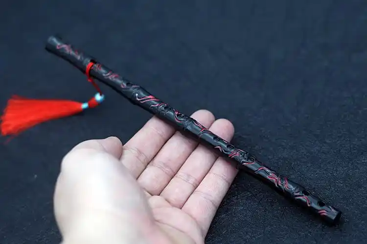 魔道陈情武器夷陵老祖魏无羡笛子鬼笛合金兵器模型道具玩具