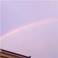 美好意境彩虹头像